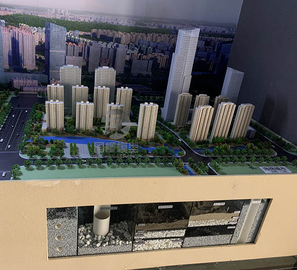 新民市建筑模型